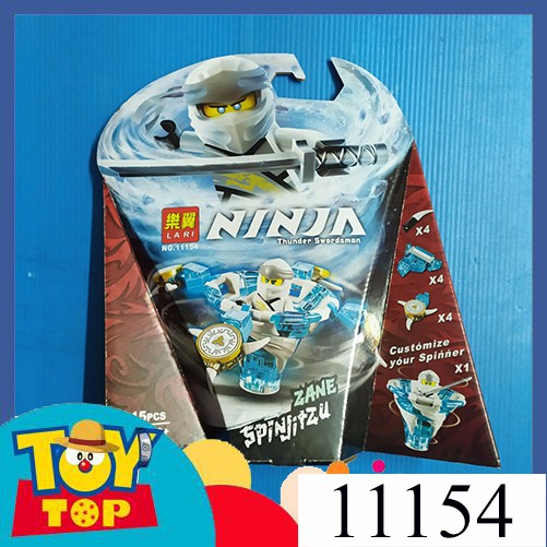 [Một hộp] Đồ chơi xếp hình ninja Ninjago lắp ghép Cao Thủ Spinjitzu - Đồ chơi Con quay lốc xoáy Lari 11152-11157