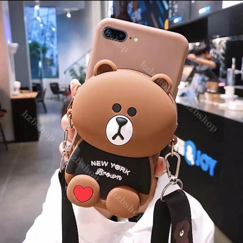 Ốp Lưng Hình Gấu Brown Đáng Yêu Cho Iphone 12 Mini 11 Pro Max X Xr Xs Max Iphone Se 2020 Iphone 7 8 Plus Iphone 6 6s Plus 5 5s 5c