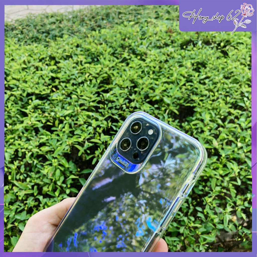 Ốp Lưng Kính Viền Mềm Đổi Màu Sắc Iphone 12/ 12 Pro/ 12 Pro Max/ 11/ 11 Pro Max - Hàng Chính Hãng GEAR4