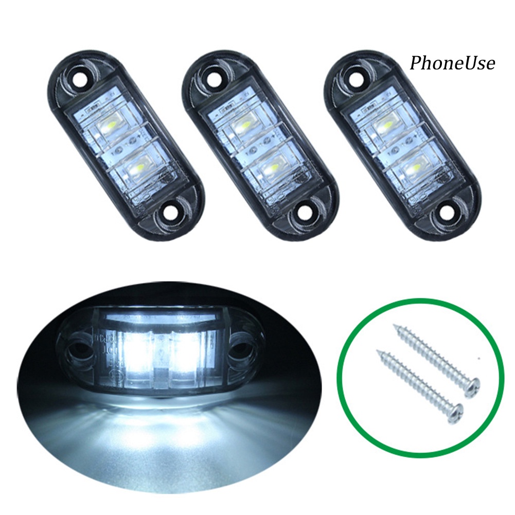 Đèn LED báo hiệu chống nước 12V/24V cho xe hơi xe tải