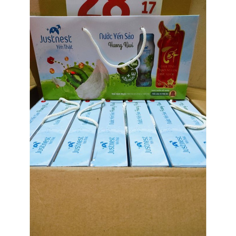 Nước yến jusnet trái cây Kiwi 6chai x120ml 5. 2025