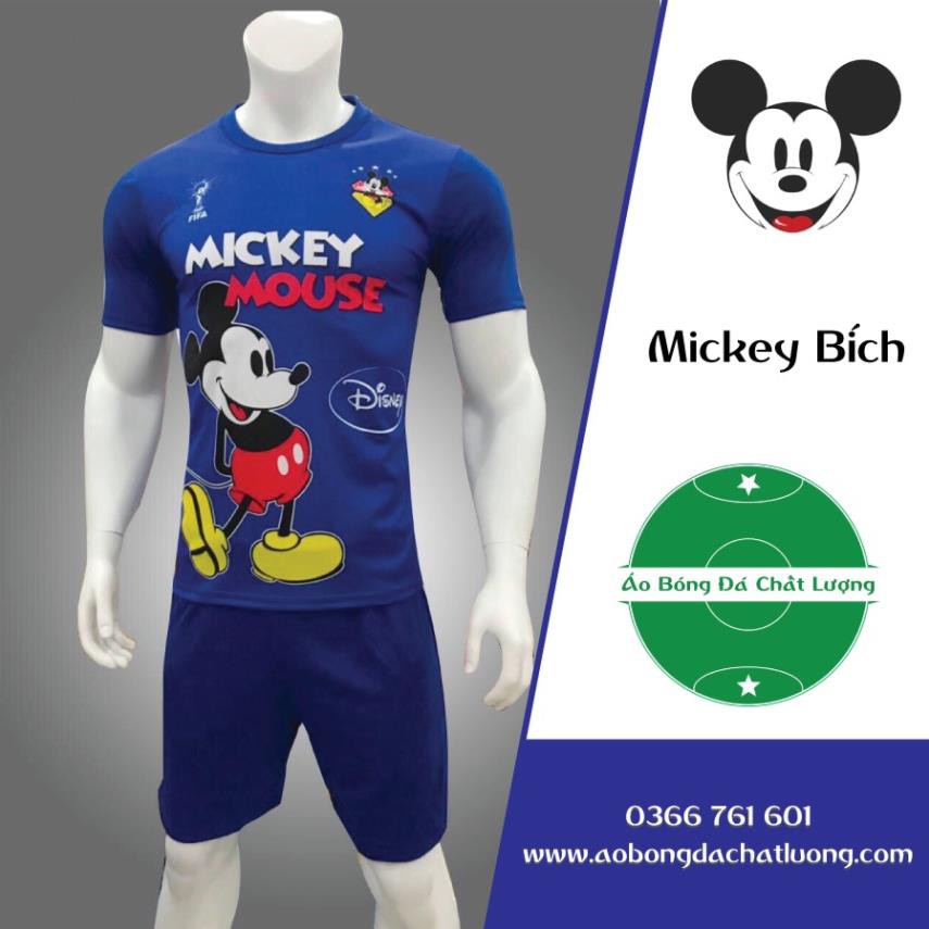 Quần Áo Bóng Đá Hoạt Hình Doremon, Mickey, Panda nhiều mẫu  ཾ