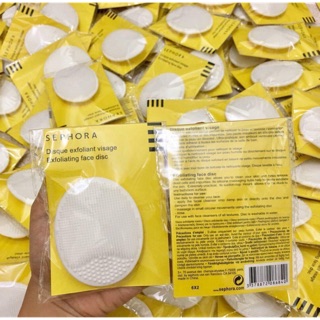 Miếng rửa mặt Sephora pad hàng auth gai siêu mềm k hại da
