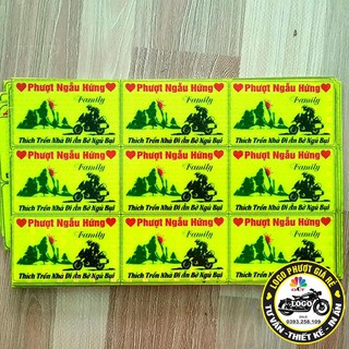 TEM PHƯỢT LOGO PHƯỢT PHẢN QUANG SL1 TEM