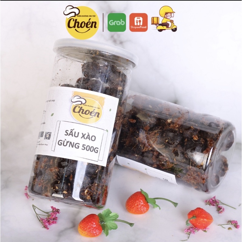 Ô Mai Sấu Xào Gừng 500g CHOÉN Đặc Sản Hà Nội Loại Ngon CHOEN 19