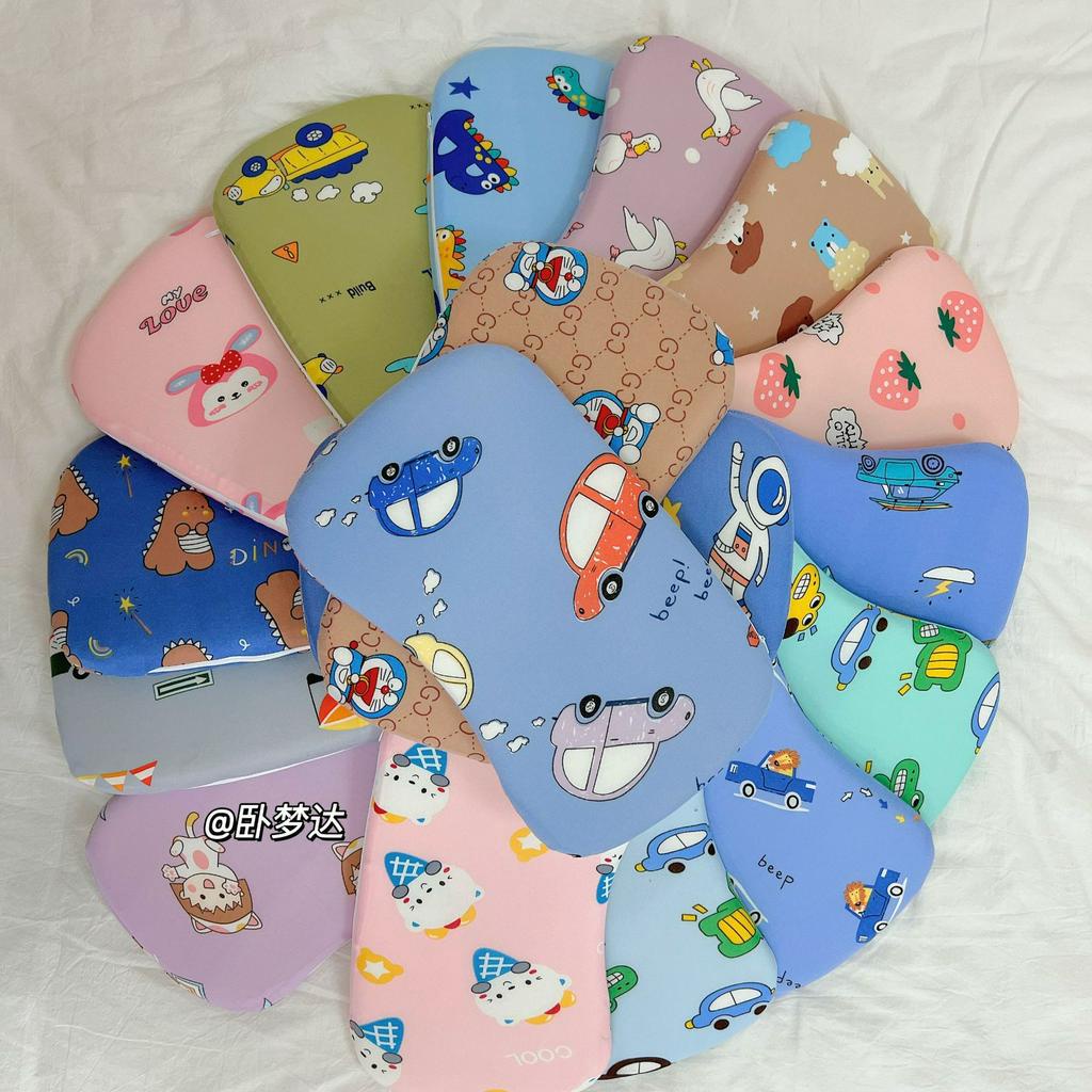 Gối cao su non chống méo đầu cho bé BQShop