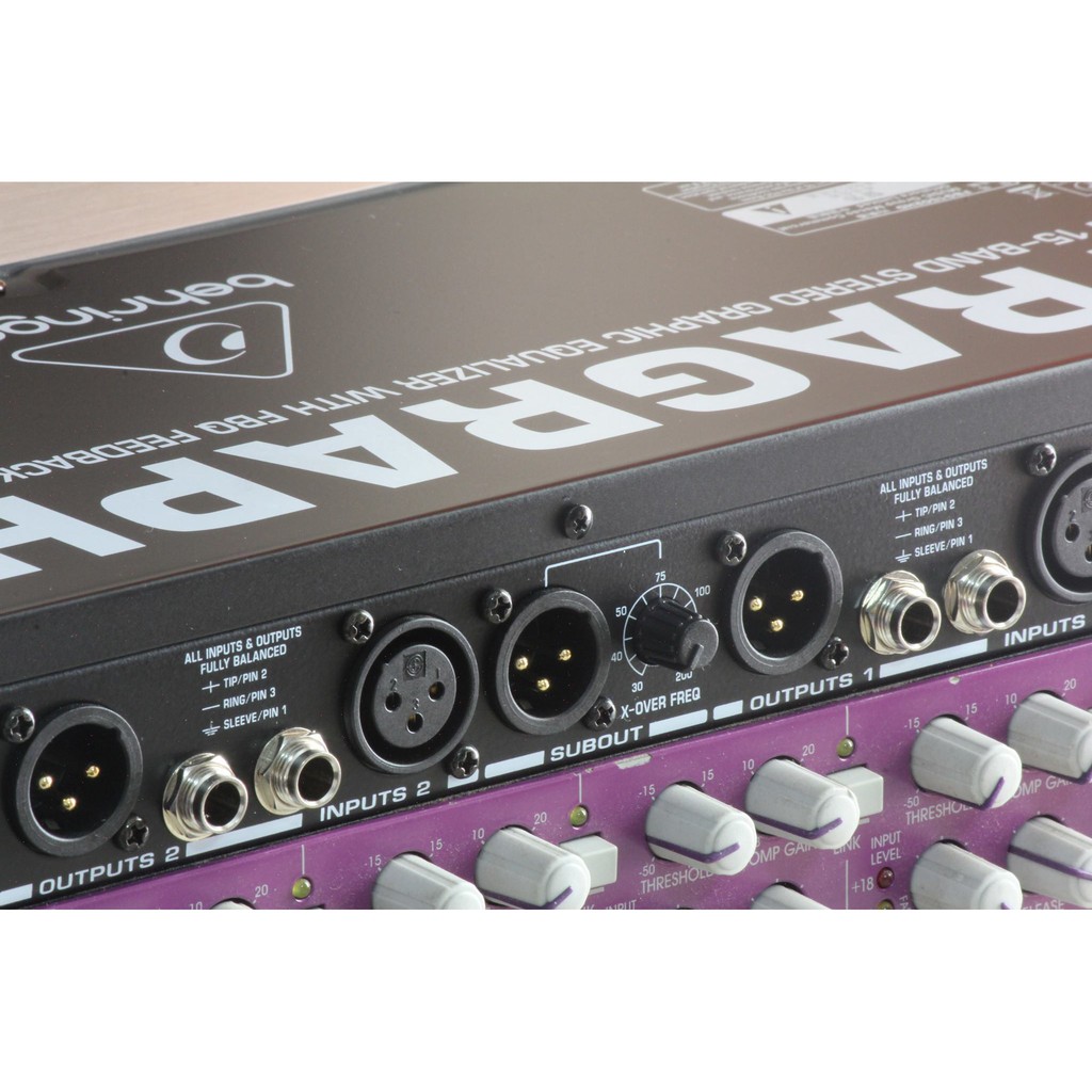 BEHRINGER FBQ1502HD EU Equalizer lọc xì của Đức nhập khẩu chính hãng