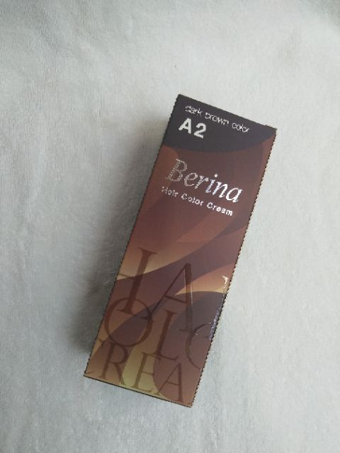 Thuốc nhuộm tóc phủ bạc Berina 60ml (A1,A2)