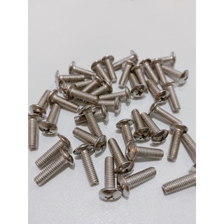 Ốc bulong 5li15 6li15 răng nhuyễn Inox đầu dù nhỏ sử dụng vít 3ke
