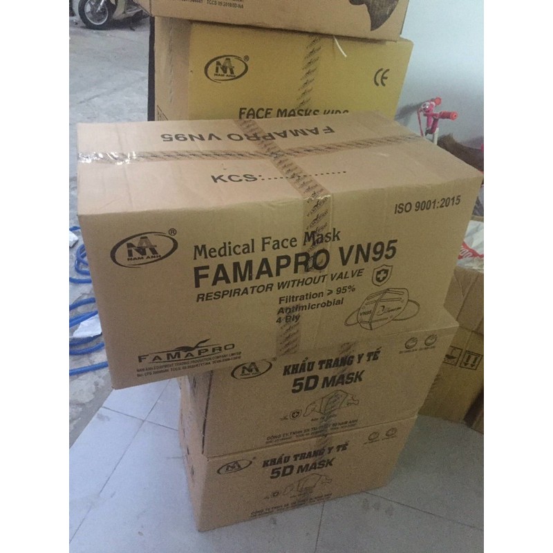 Famapro khẩu trang y tế VN95 hộp 10 cái | BigBuy360 - bigbuy360.vn