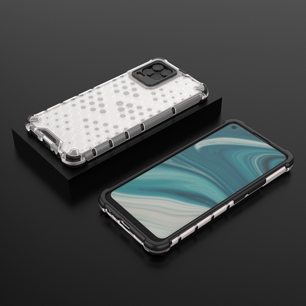 Ốp lưng Oppo Realme 8 4G / Realme 8 Pro chống sốc vân tổ Ong cao cấp siêu bền