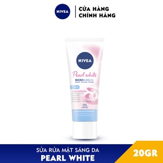 Sữa rửa mặt Nivea 20g - Pearl white
