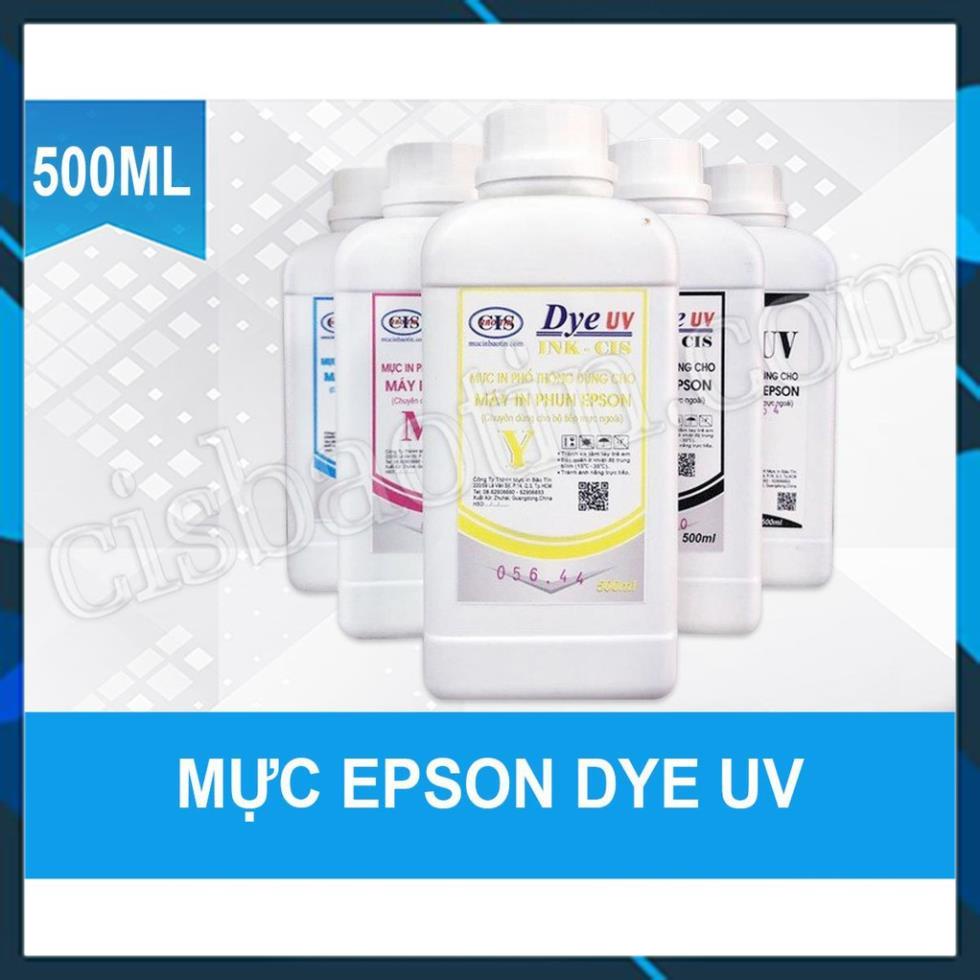 MỰC IN EPSON DYE UV( 500ML)