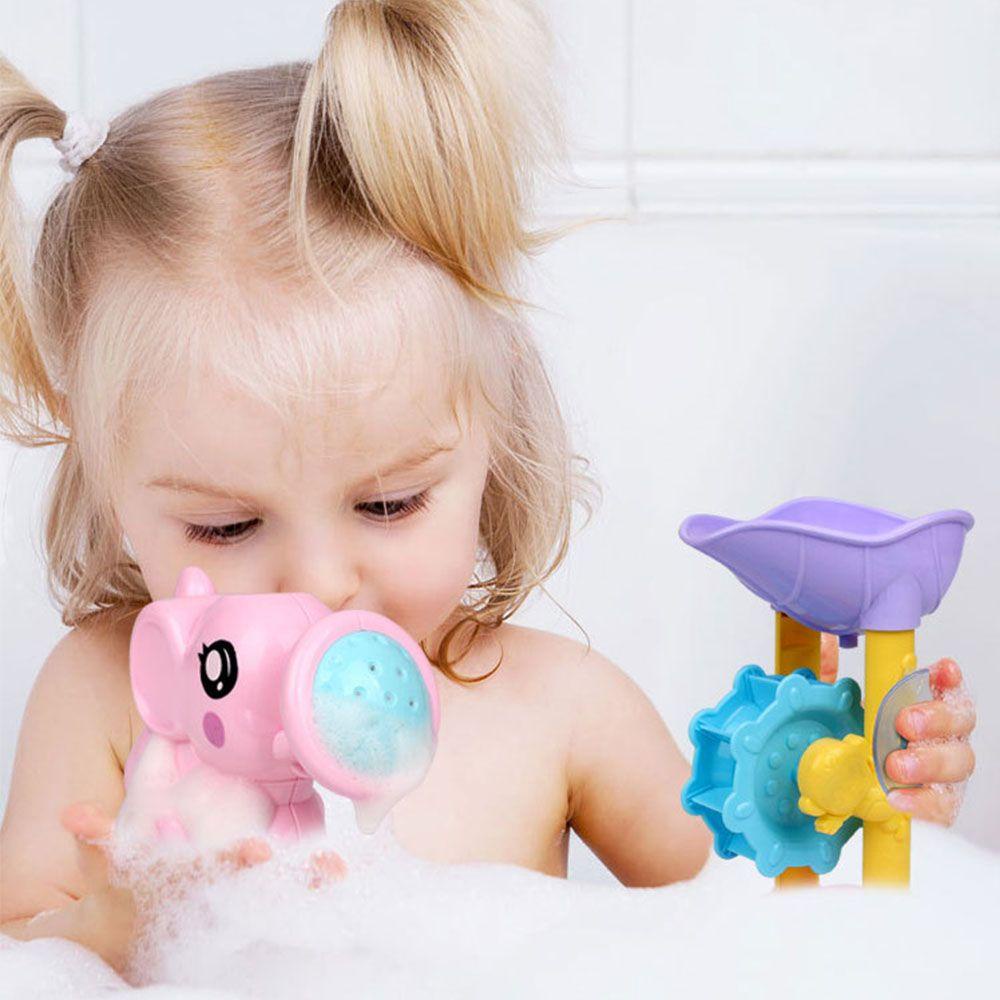 Đồ Chơi Xịt Nước Hình Cá Voi Màu Cầu Vồng Cho Bé Khi Tắm