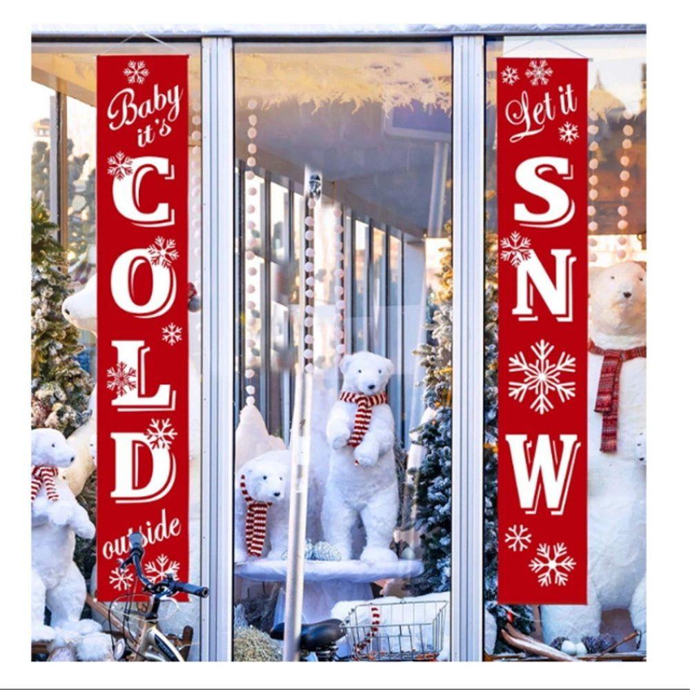 FOREVER Vỏ Bọc Treo Cửa Sổ Trang Trí Giáng Sinh