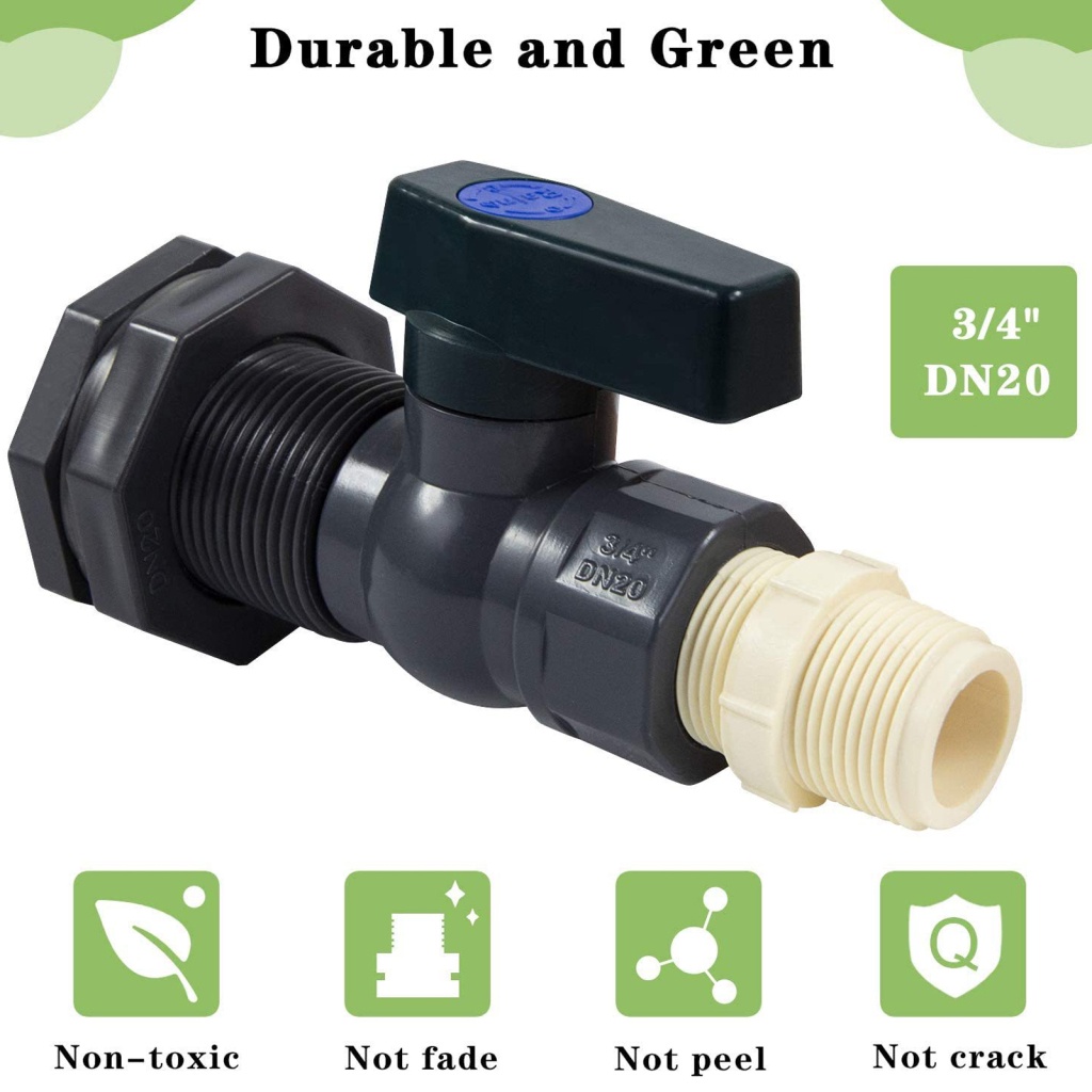 Bộ Chuyển Đổi Vòi Nước Bằng Nhựa Bền Thiết Thực Sáng Tạo Với Đầu Nối Ống Nước Bể Cá