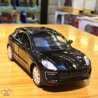 Mô hình xe ô tô Porsche Macur Turbo tỉ lệ 1:32 màu đen