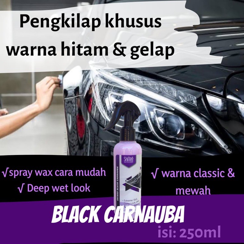 Thân Xe Máy Màu Đen | Cây Sáp CARNAUBA Đen Phủ Gốm NANO Chuyên Dụng Cho Xe Hơi