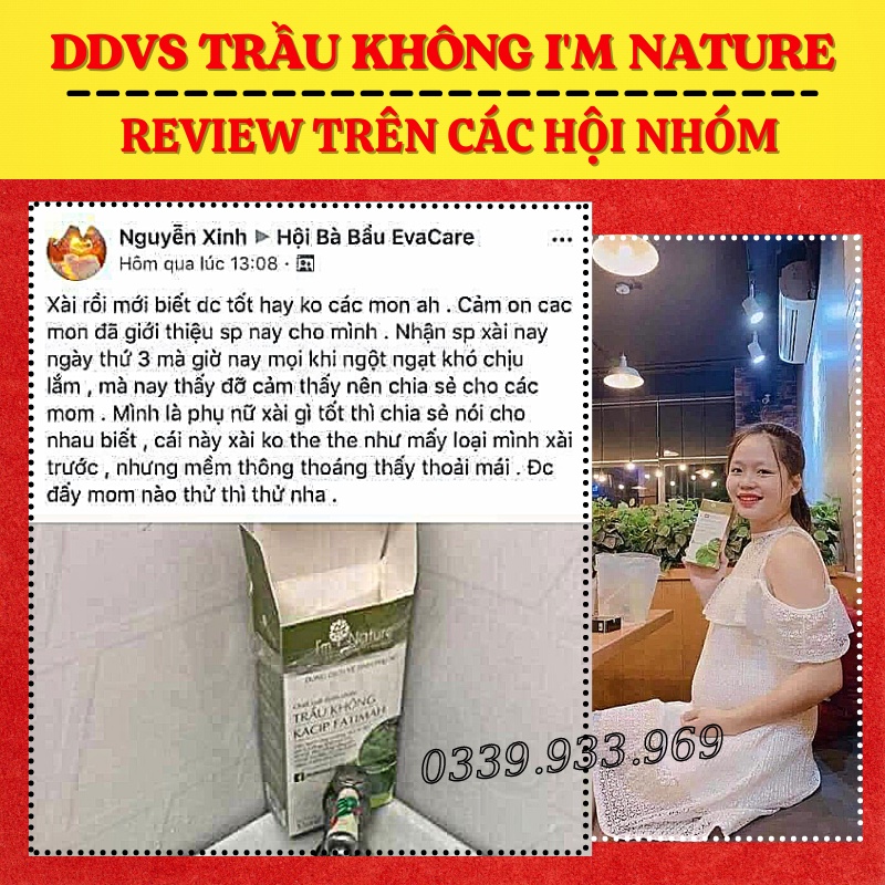 (+Quà) Dung Dịch Vệ Sinh Phụ Nữ Trầu Không I'm Nature 150ml