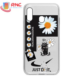 Ốp lưng Realme 3 Pro Hoa Cúc Peaceminusone dẻo trong Silicone in hình(sản phẩm có 6 mẫu)