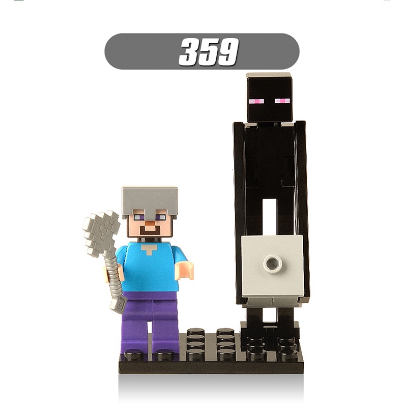 Đồ chơi mô hình lắp ráp nhân vật Minecraft độc đáo