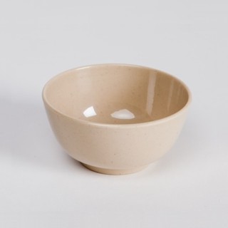 Chén cơm nhựa Melamine màu Nâu/Đen (Fataco)
