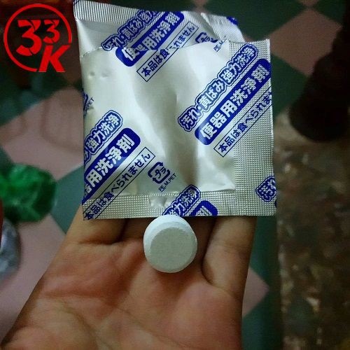 Viên làm sạch bồn cầu  Kokubo chống cặn bám, khử mùi hôi, diệt khuẩn Nhật Bản - Tetuchan Store