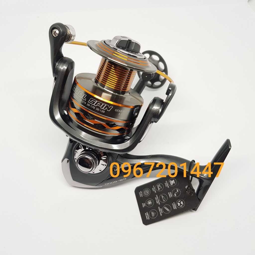 Máy Câu Cá Yolo Cool Spin( Fishing Machine Cool Spin CS6000 - CS5000 - CS4000