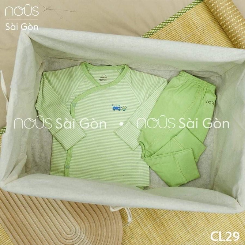 Bộ sơ sinh Nu mềm mại - thấm hút