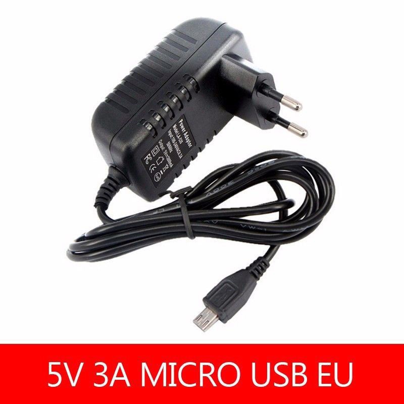 Bộ sạc chuyển đổi 5V 3A Micro USB AC Cho Raspberry Pi /Switch