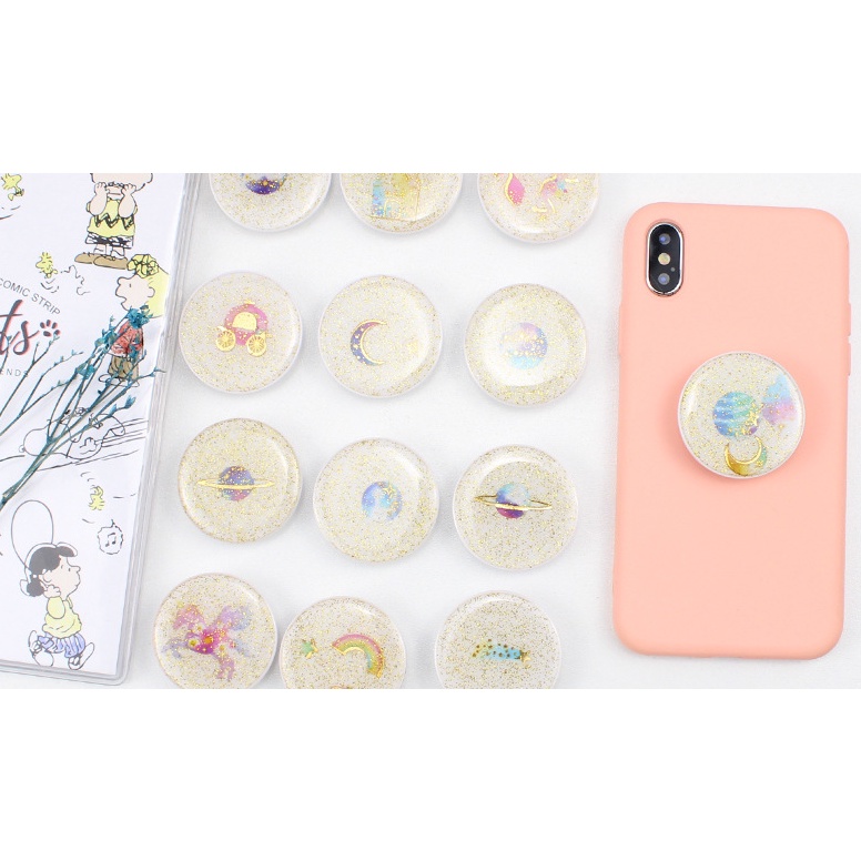 Giá đỡ điện thoại, Popsocket Nhiều Hình Dễ Thương