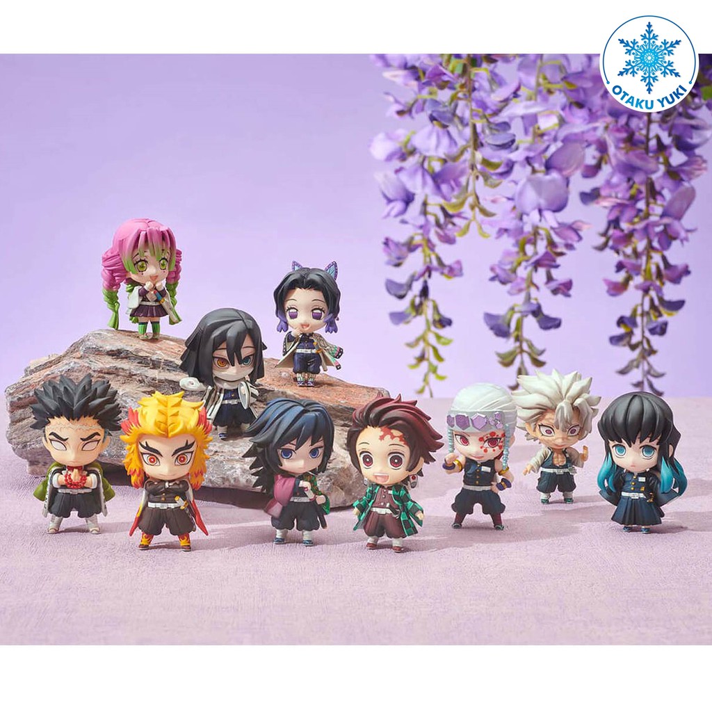 [Chính Hãng] Mô Hình Kimetsu No Yaiba Tanjirou & The Hashira Mascot Set A & B