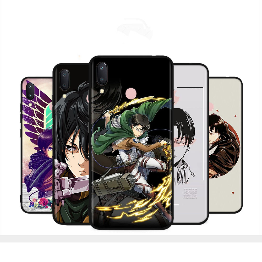 Ốp lưng silicon mềm H-3 Attack on Titan Huawei Nova 2i 3i 5 5i 5T 7 Pro SE 7i