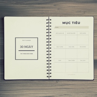 Sổ tay còng lò xo Planner
