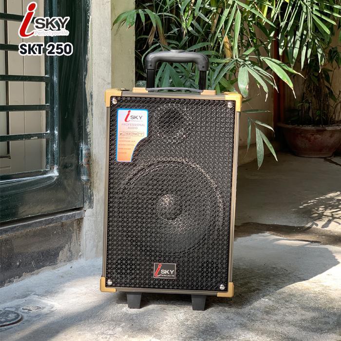 Loa Kéo Karaoke - Loa Kéo Giá Rẻ Cao Cấp Công Suất 1000W Isky SKT-250 Siêu Bass 25cm Bluetooth 4.2 Âm Thanh 3D Hifi