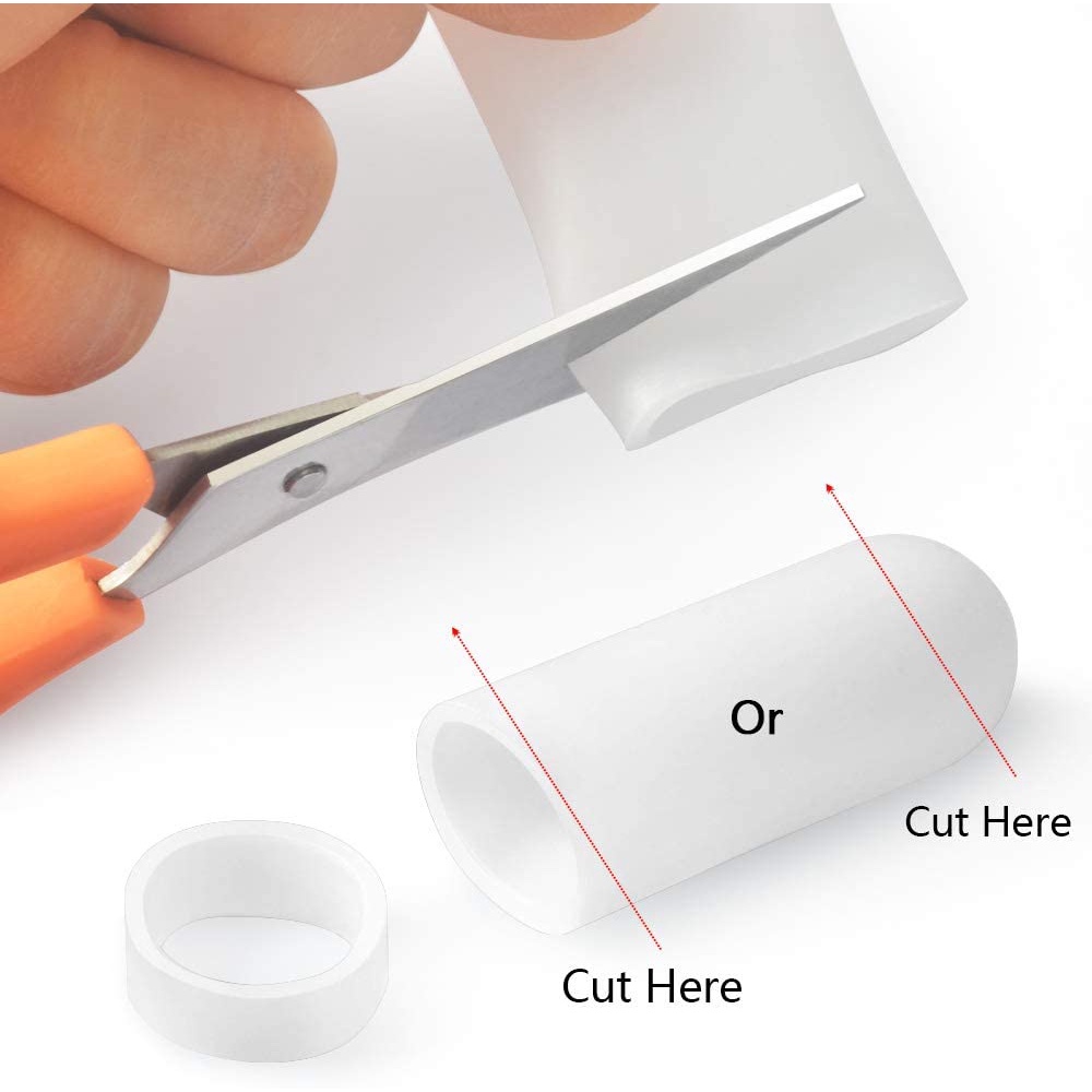 Gel Bọc Ngón Chân Để Bảo Vệ Ngón Chân Từ Ma Sát.