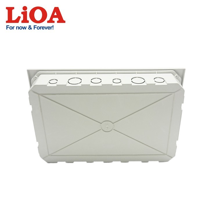 Tủ điện LiOA đế nhựa dùng chứa 8- 18 Aptomat Mã SP - MCB, MCCB, RCBO