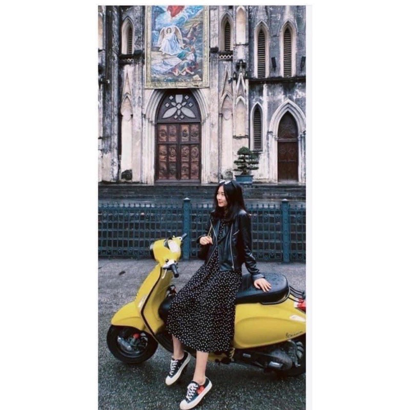 VÁY SUÔNG NỮ CHẤM BI PHỐI VON TẦNG | BigBuy360 - bigbuy360.vn