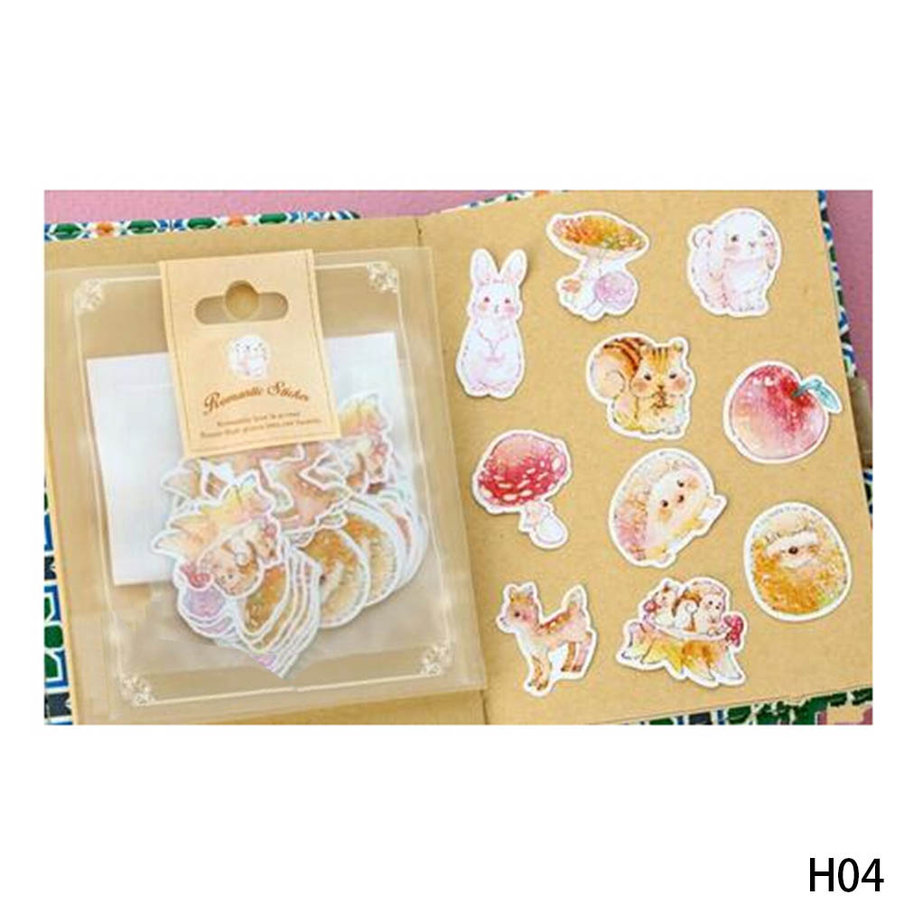Sticker Dán Hình Hoạt Hình Dễ Thương 2021