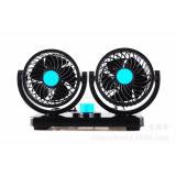 [TramAnhStore] QUẠT ĐÔI MINI 12V XOAY 360 ĐỘ DÙNG TRÊN Ô TÔ tiện dụng