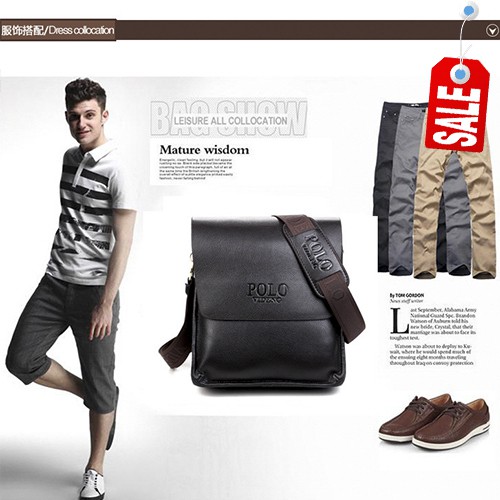 TÚI CHÉO/CẶP NAM ĐEO CHÉO, CẶP THƯƠNG HIỆU POLO CAO CẤP VI26 | BigBuy360 - bigbuy360.vn