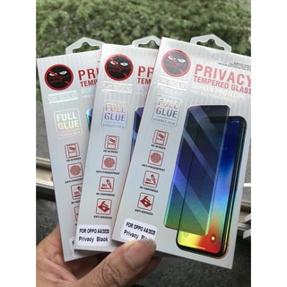 Miếng dán kính cường lực chống nhìn trộm Oppo A5 2020