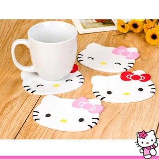 🌸🌸 Đế lót cốc cách nhiệt silicol chống trượt Hello Kitty ☘☘