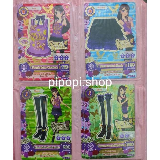 Thẻ Aikatsu | Bộ Thẻ Bài Đồ Chơi Aikatsu Chất Lượng Cao