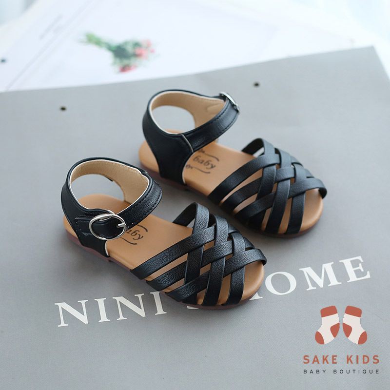 Dép cho bé gái ❤️FREESHIP❤️ Giày sandal bé gái chất da PU siêu mềm chắc chắn hàng chính hãng MG Baby đế cao su mềm V285