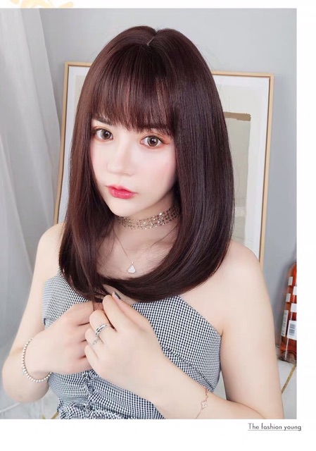 [TÓC GIẢ] BỘ CỤP NGANG VAI SÀNH ĐIỆU SỈ 120K