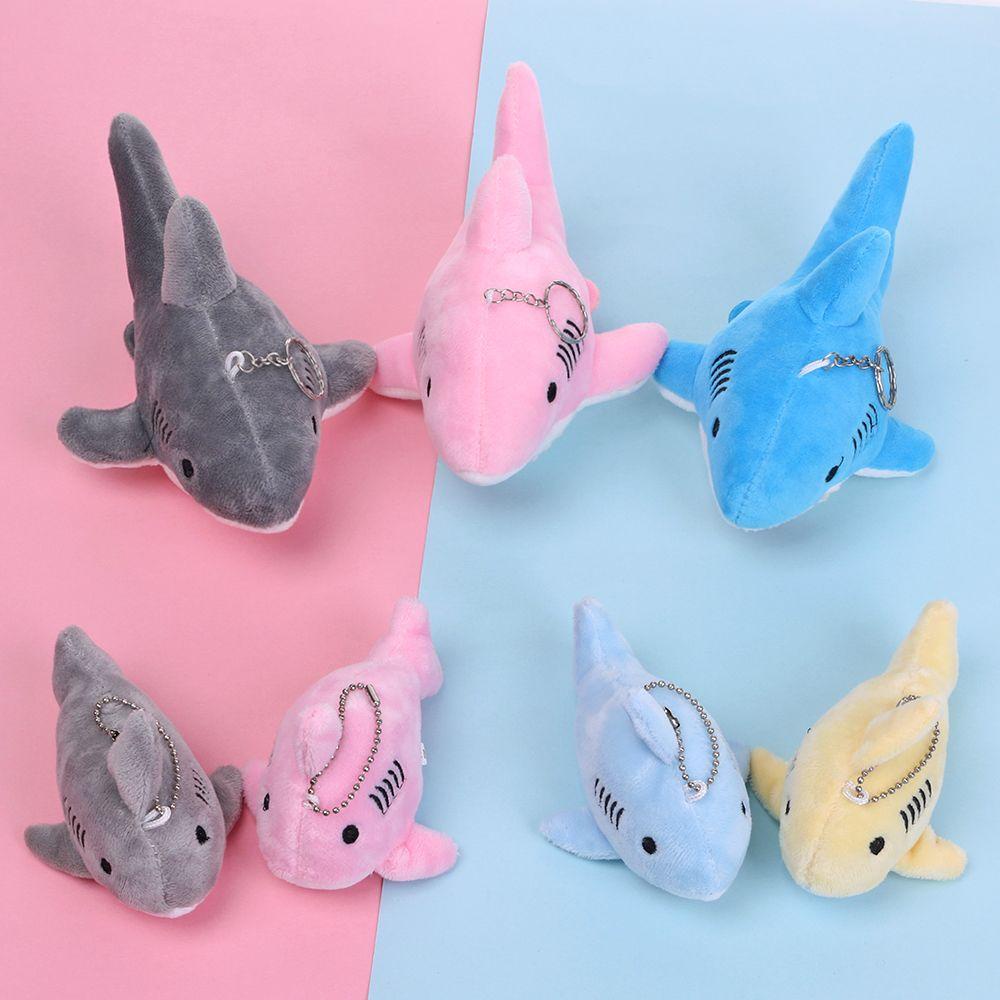Thú Nhồi Bông Hình Cá Mập Hoạt Hình 10CM / 18CM