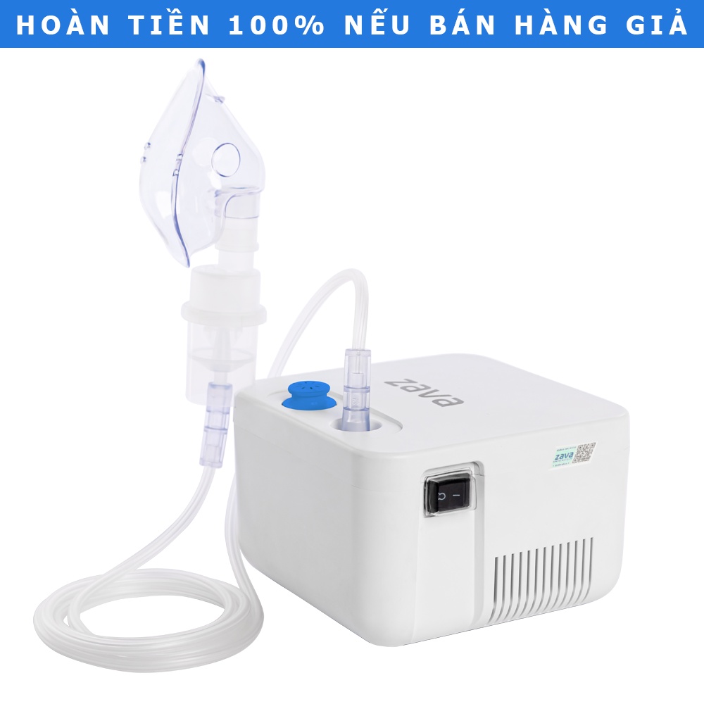 Máy Khí Dung Zava Z300, Máy Xông Mũi Họng Zava Z300 Dùng Cho Trẻ Em Và Người Lớn (Có Điều Chỉnh)