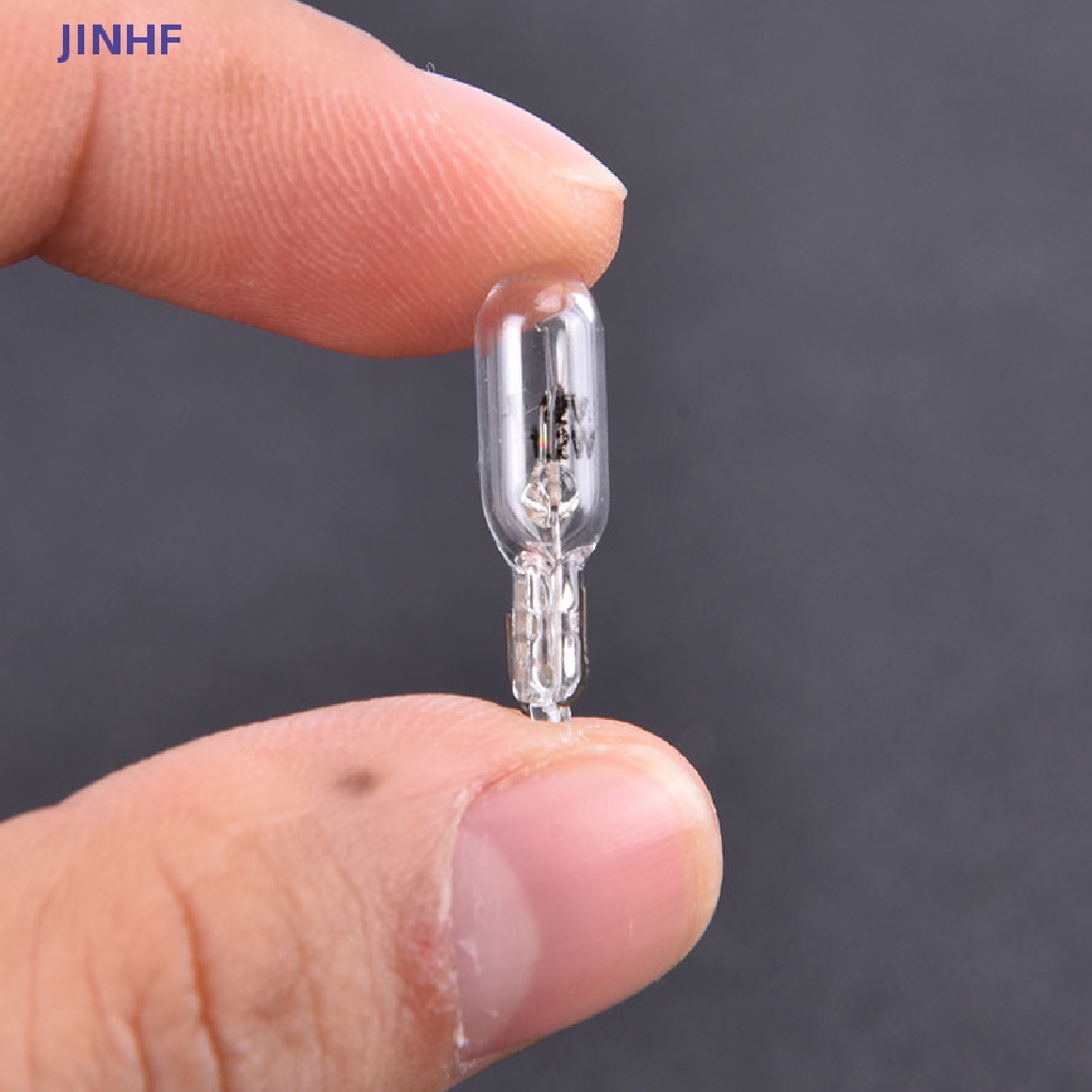 Set 10 bóng đèn phanh JINHF 12v 1.2w t5 cho bảng điều khiển xe hơi