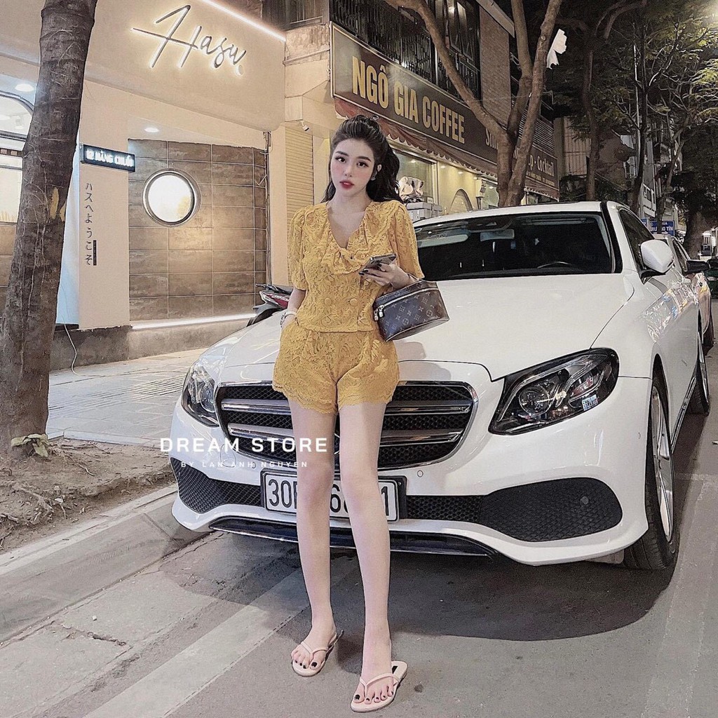 BỘ REN LỤA MỊN, HÀNG QUẢNG CHÂU CAO CẤP